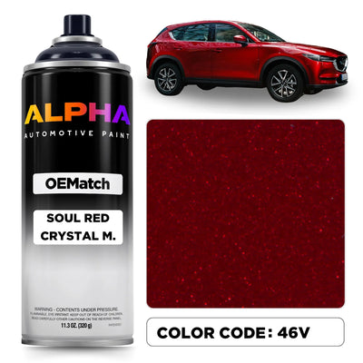 Mazda USA Soul Red Crystal Metallic 46V | OEMatch Spray Can
