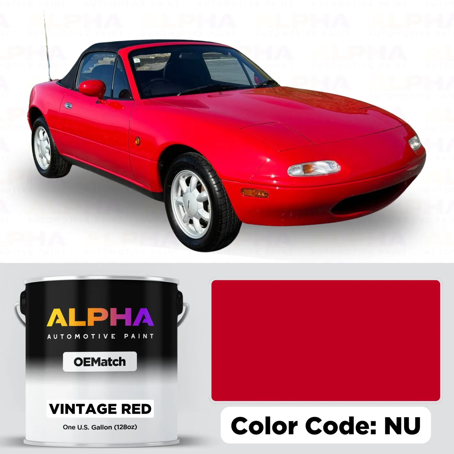 Mazda Vintage Red NU | OEMatch Basecoat