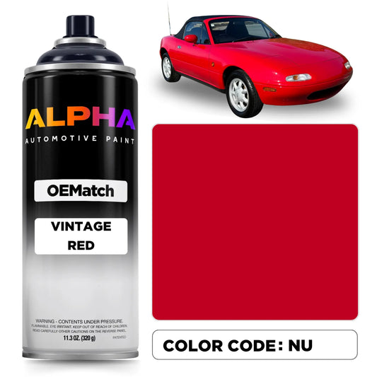 Mazda Vintage Red NU | OEMatch Spray Can