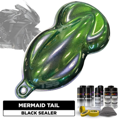 Mermaid Tail Motorcycle Paint Kit