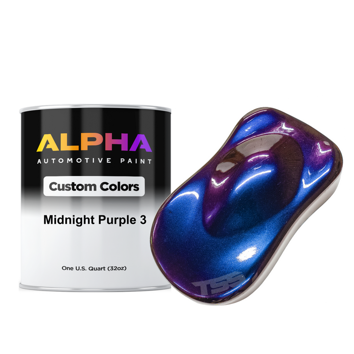 Midnight Purple 3 Alpha Custom Color Basecoat