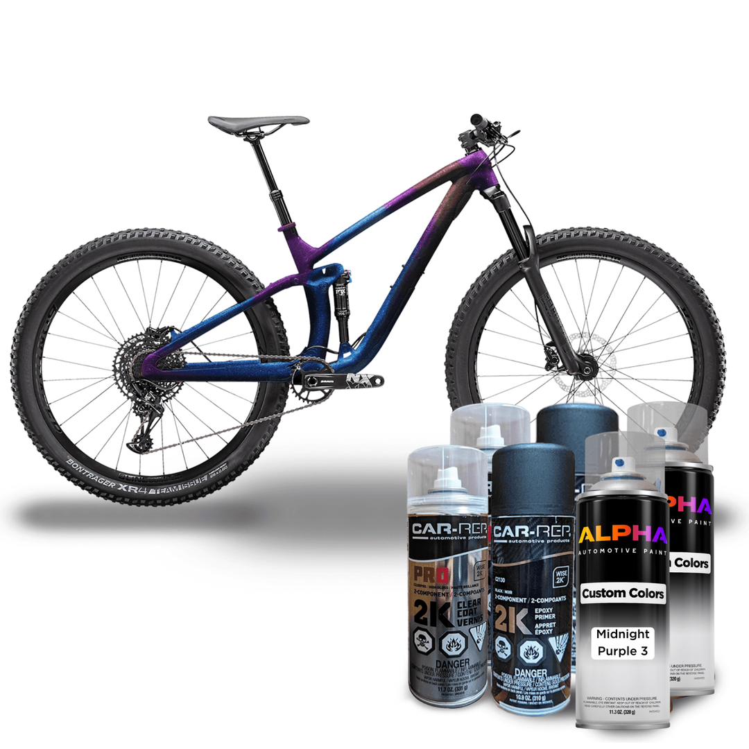 Midnight Purple 3 Bike Paint Kit