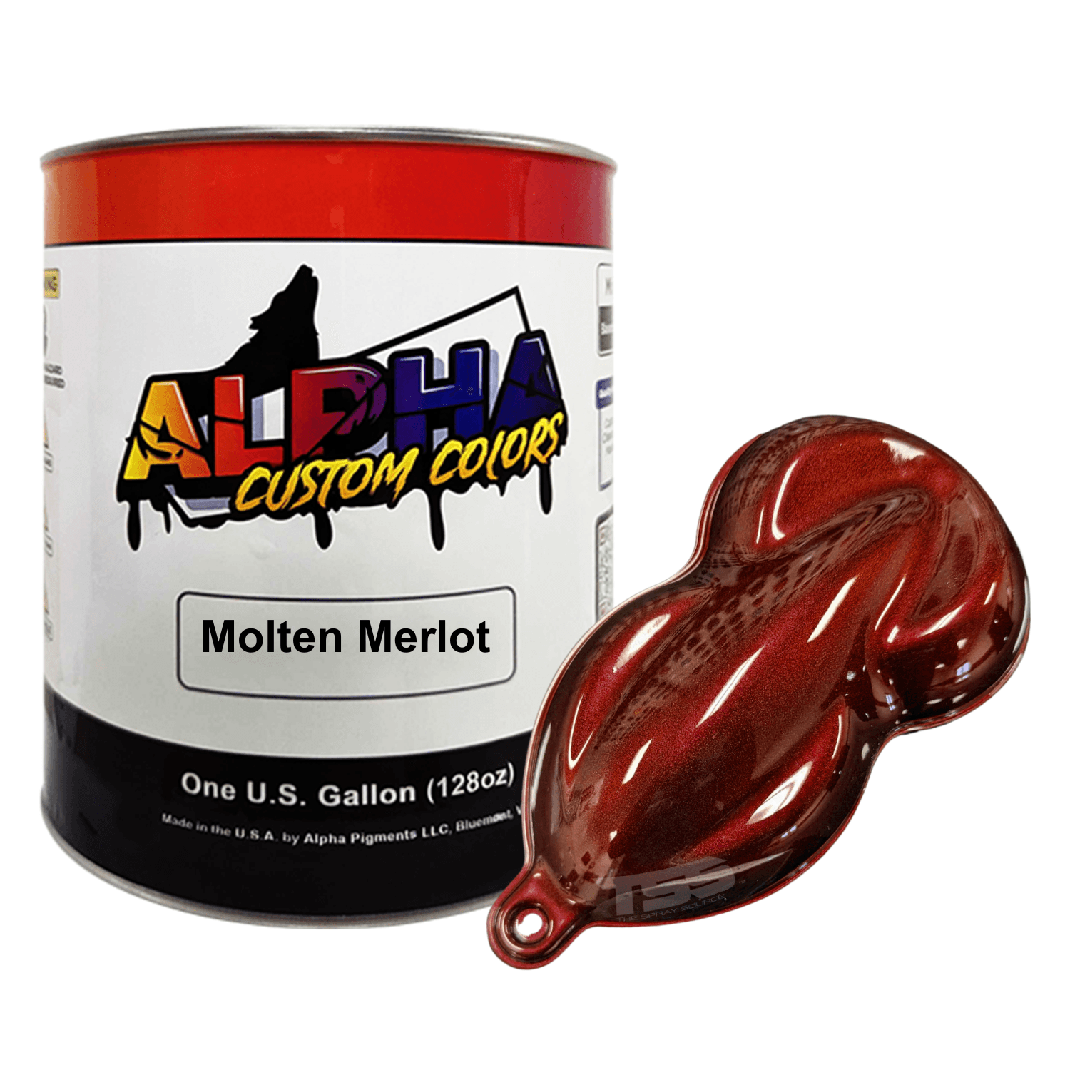 Merlot Car Color Molten Merlot Paint Basecoat | Automotive Custom Color – The Spray Source