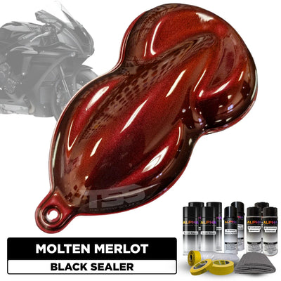 Molten Merlot Motorcycle Paint Kit