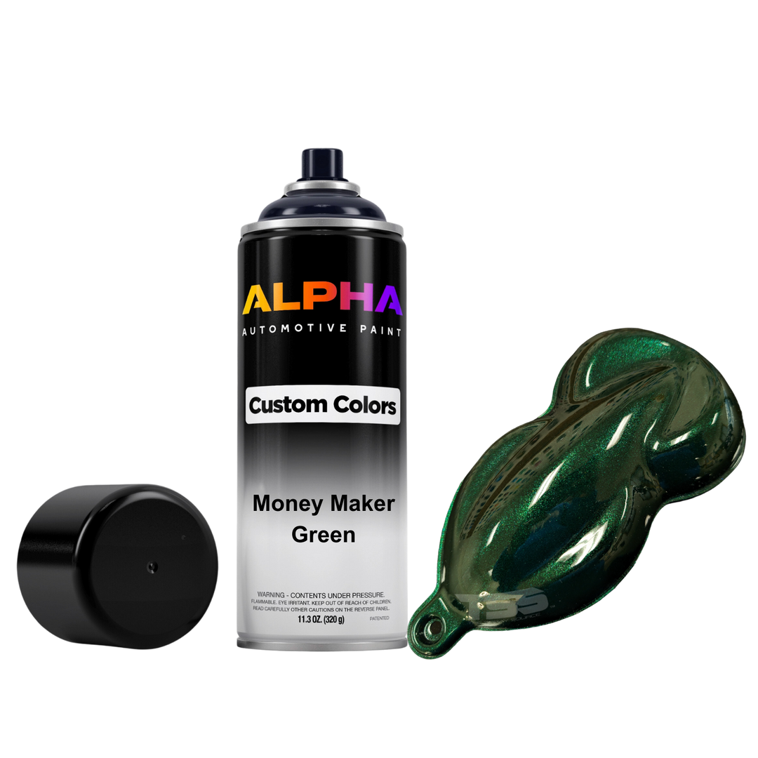 Money Maker Green Spray Can