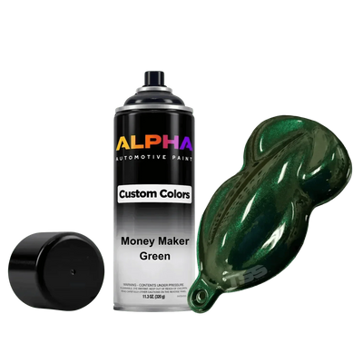 Money Maker Green Spray Can