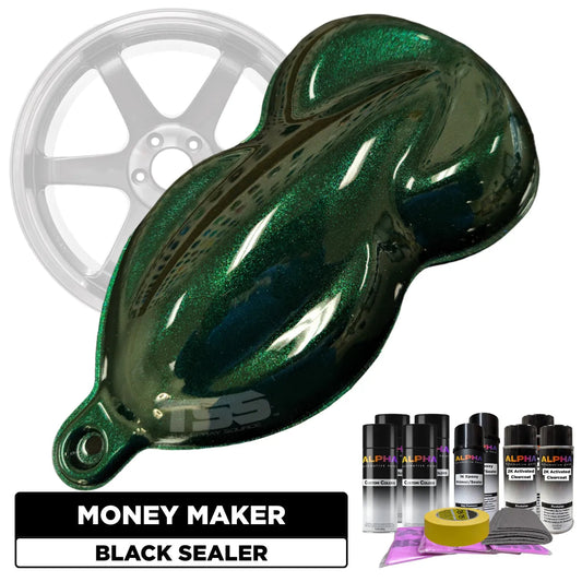 Money Maker Green Wheel Paint Kit