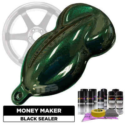 Money Maker Green Wheel Paint Kit