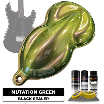 Mutation Green Guitar Paint Kit