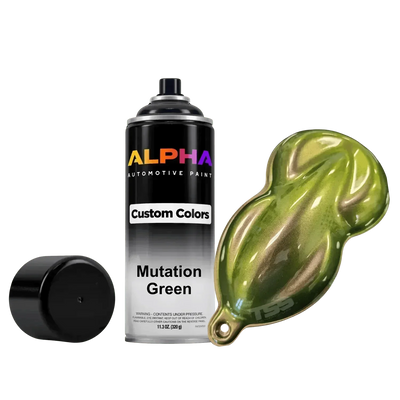 Mutation Green Spray Can
