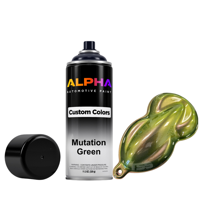 Mutation Green Spray Can