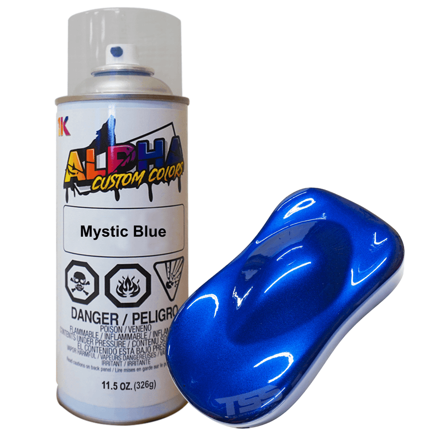 Mystic Blue Spray Can Midcoat - The Spray Source - Alpha Pigments