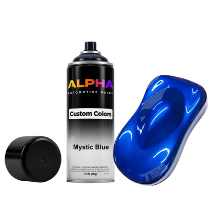 Mystic Blue Bike Paint Kit