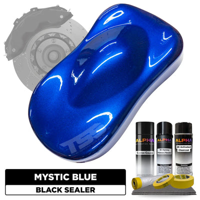 Mystic Blue Brake Caliper Paint Kit