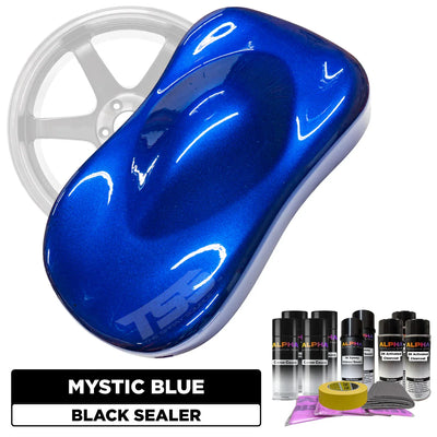 Mystic Blue Wheel Paint Kit