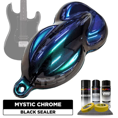 Mystic Chrome Guitar Paint Kit