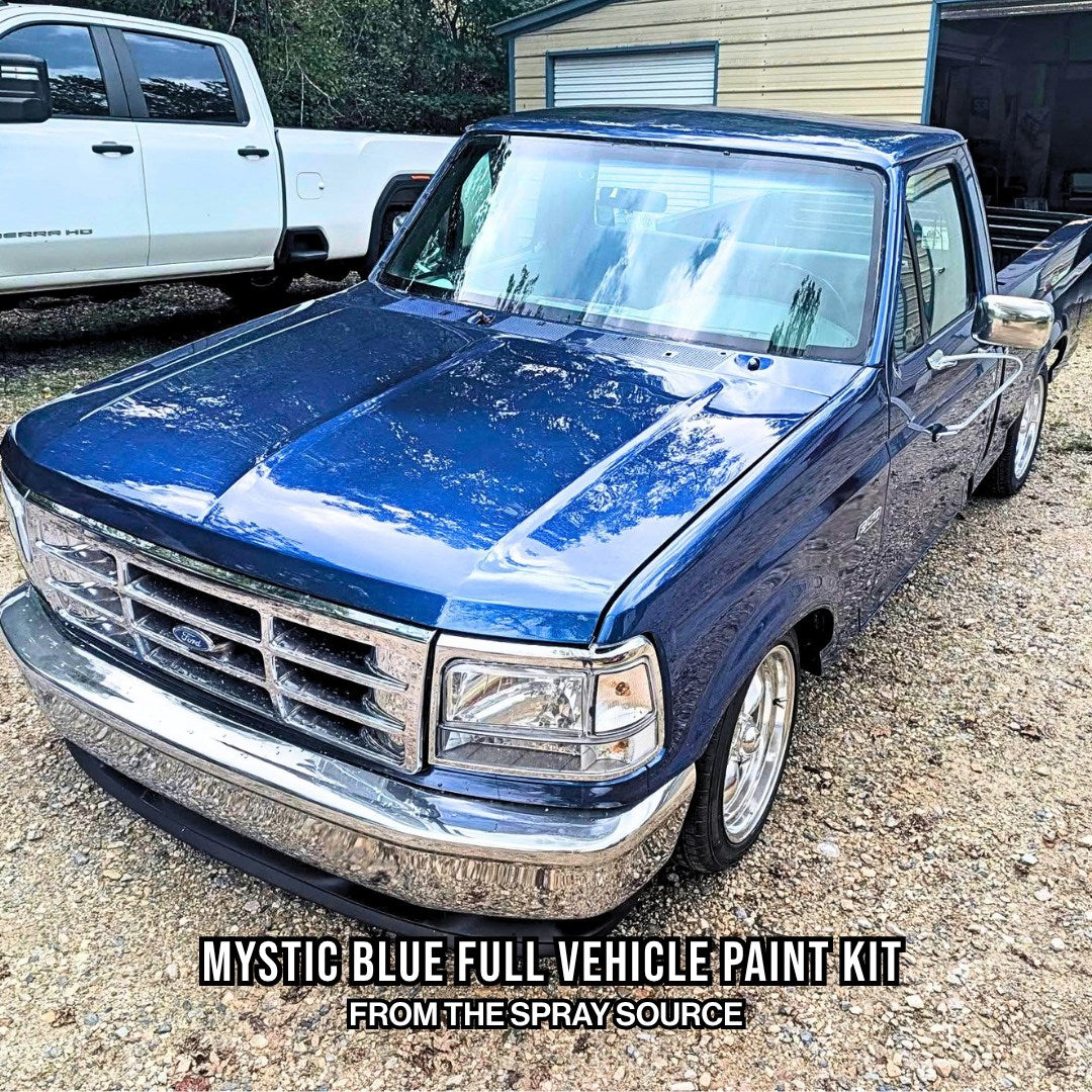 Mystic Blue Vehicle Paint Kit