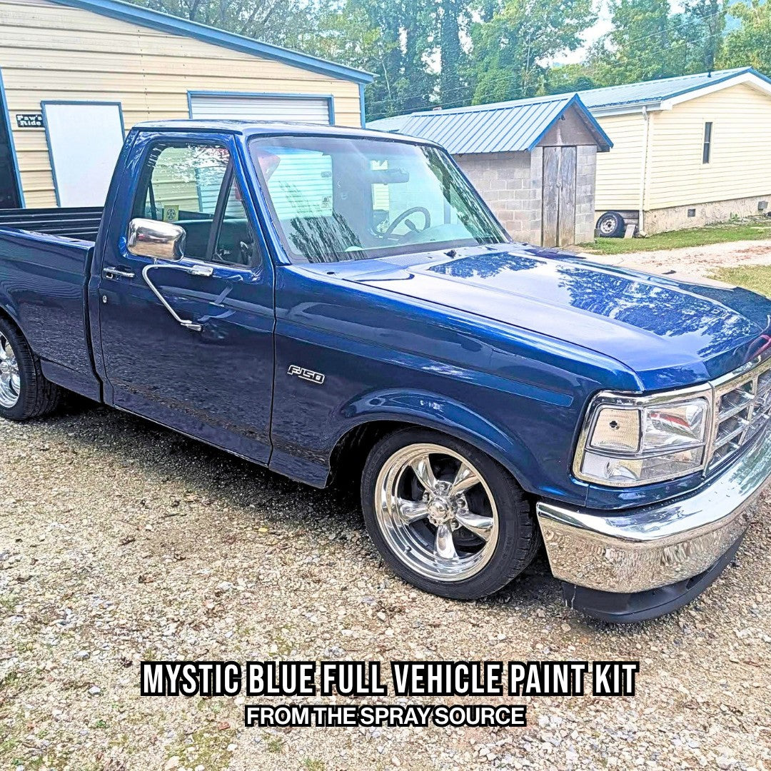 Mystic Blue Vehicle Paint Kit