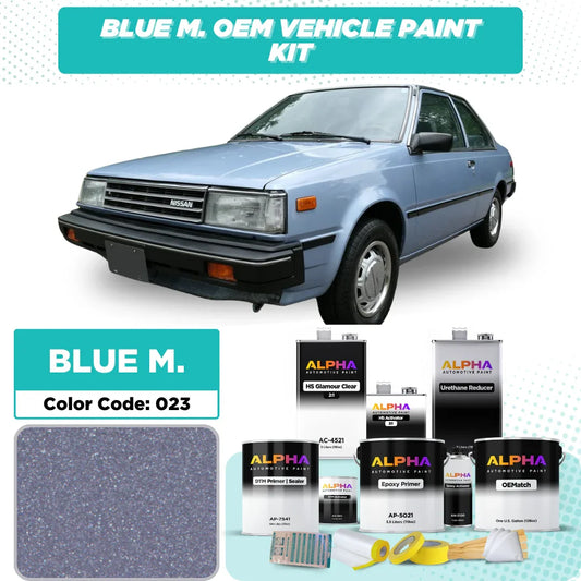 NISSAN BLUE M. 023 | OEMatch Vehicle Paint Kit