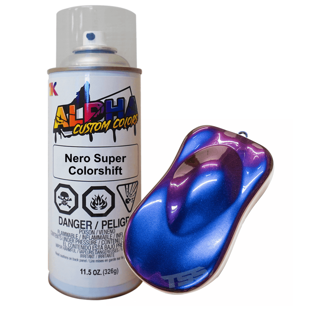 Nero Super Colorshift Spray Can Midcoat - The Spray Source - Alpha Pigments