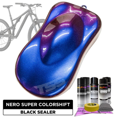 Nero Super Colorshift Bike Paint Kit