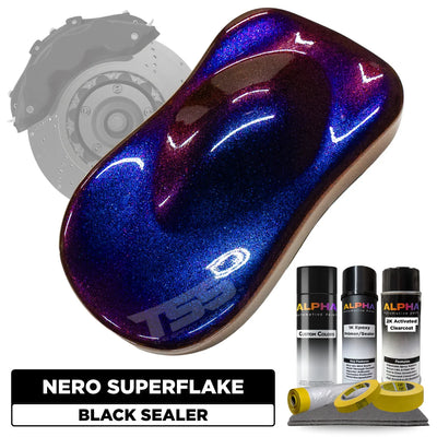 Nero SuperFlake Brake Caliper Paint Kit