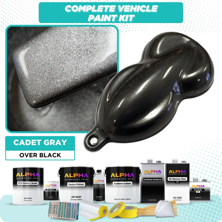 Cadet Gray Vehicle Paint Kit (Black Sealer)