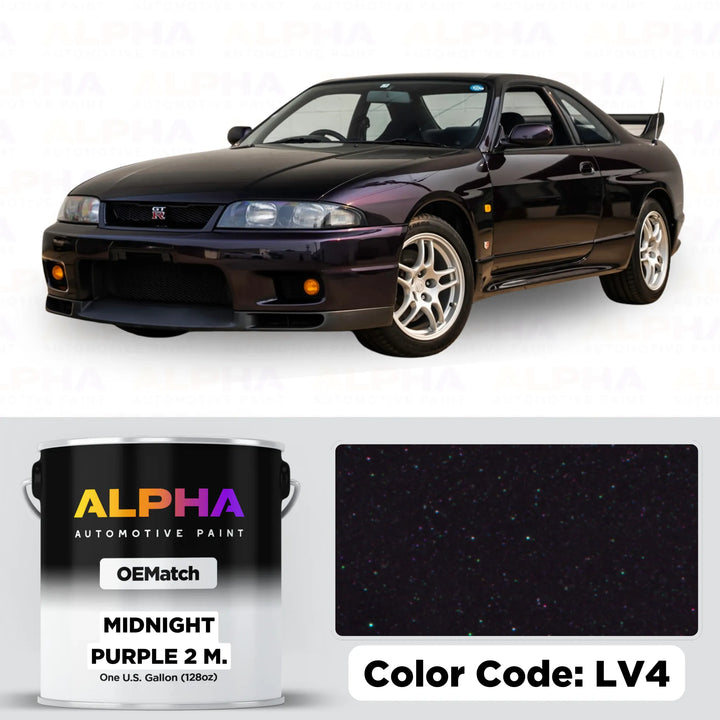 Nissan Midnight Purple 2 M. LV4 | OEMatch Basecoat