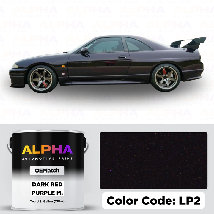 Nissan Midnight Purple LP2 | OEMatch Basecoat