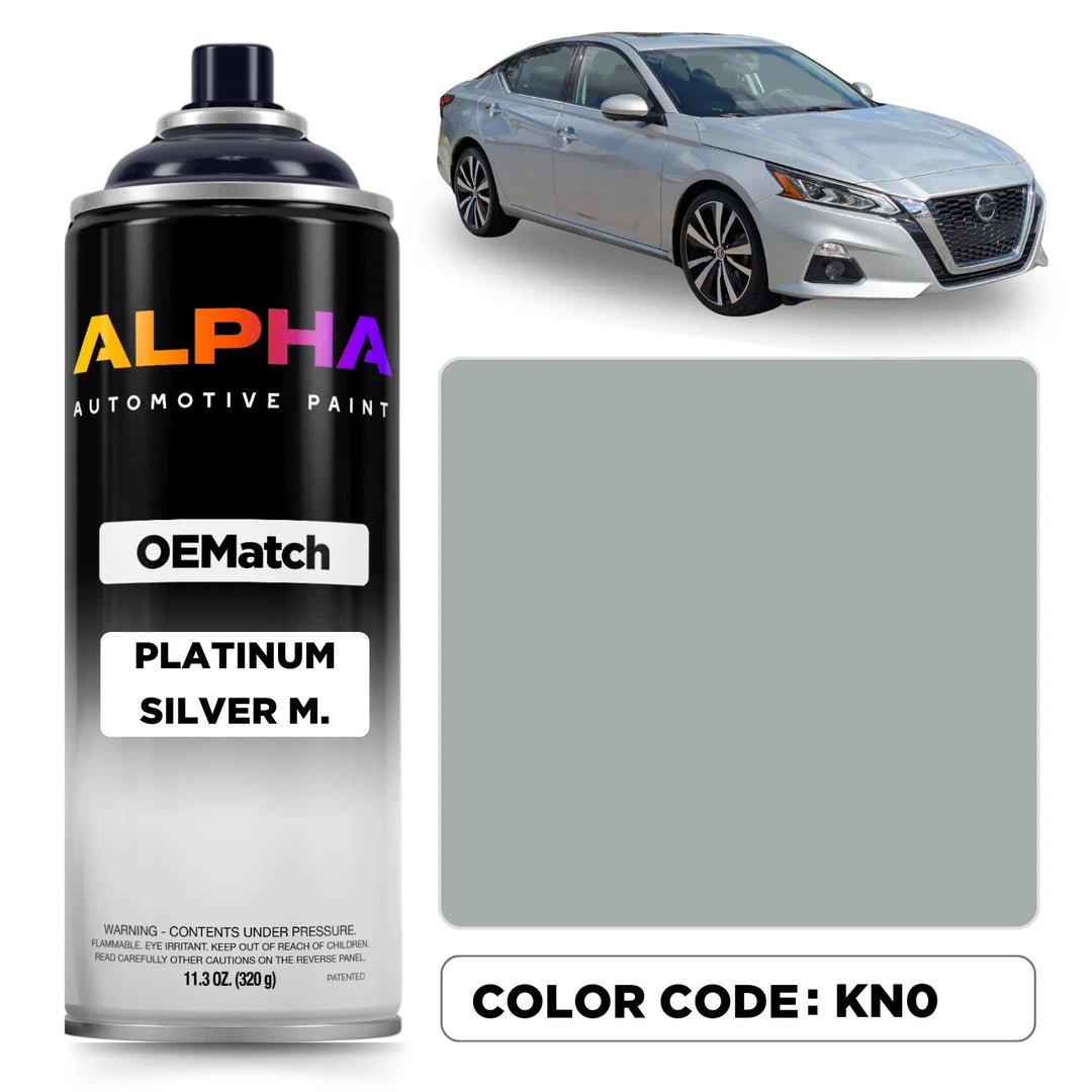 Nissan Platinum Silver Metallic KN0 | OEMatch Spray Can