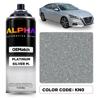 Nissan Platinum Silver Metallic KN0 | OEMatch Spray Can