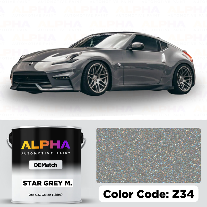 Nissan Star Grey Metallic Z34 | OEMatch Basecoat