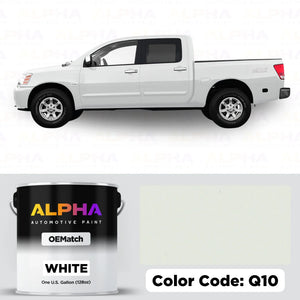 Nissan White Q10 | OEMatch Basecoat