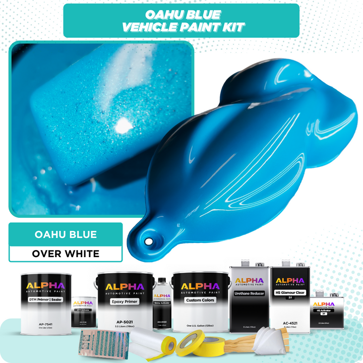Oahu Blue Vehicle Paint Kit
