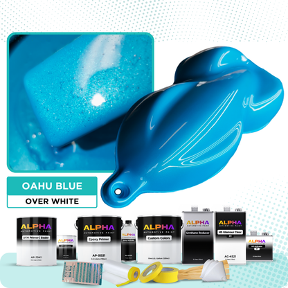 Oahu Blue Vehicle Paint Kit