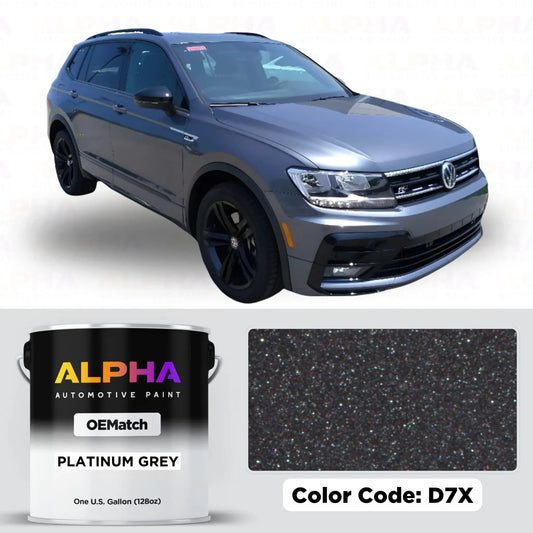 VOLKSWAGEN / AUDI PLATINUM GREY M. D7X | OEMatch Basecoat