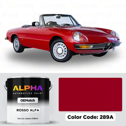 ALFA ROMEO ROSSO ALFA 289A | OEMatch Basecoat