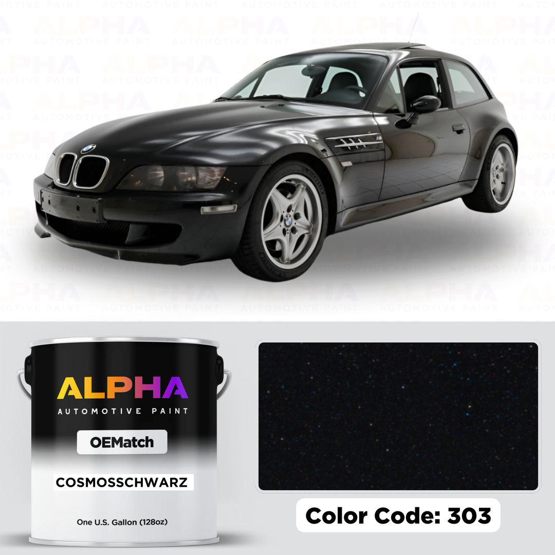 BMW COSMOSSCHWARZ M. 303 | OEMatch Basecoat