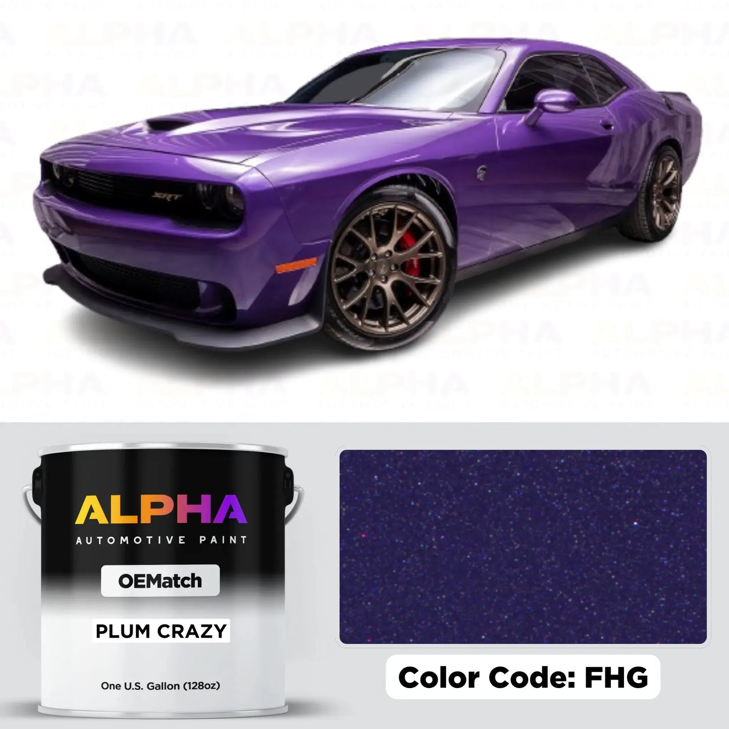 CHRYSLER USA PLUM CRAZY P. M. FHG | OEMatch Basecoat