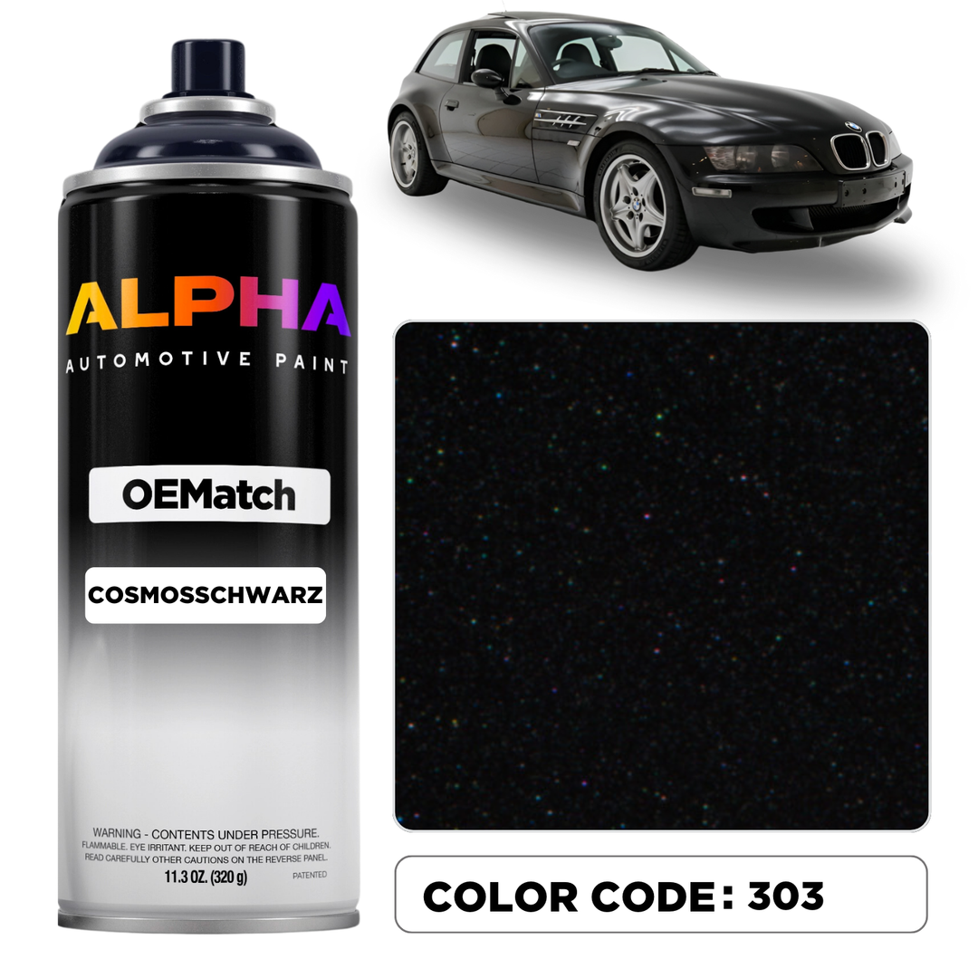 BMW COSMOSSCHWARZ M. 303 | OEMatch Spray Can