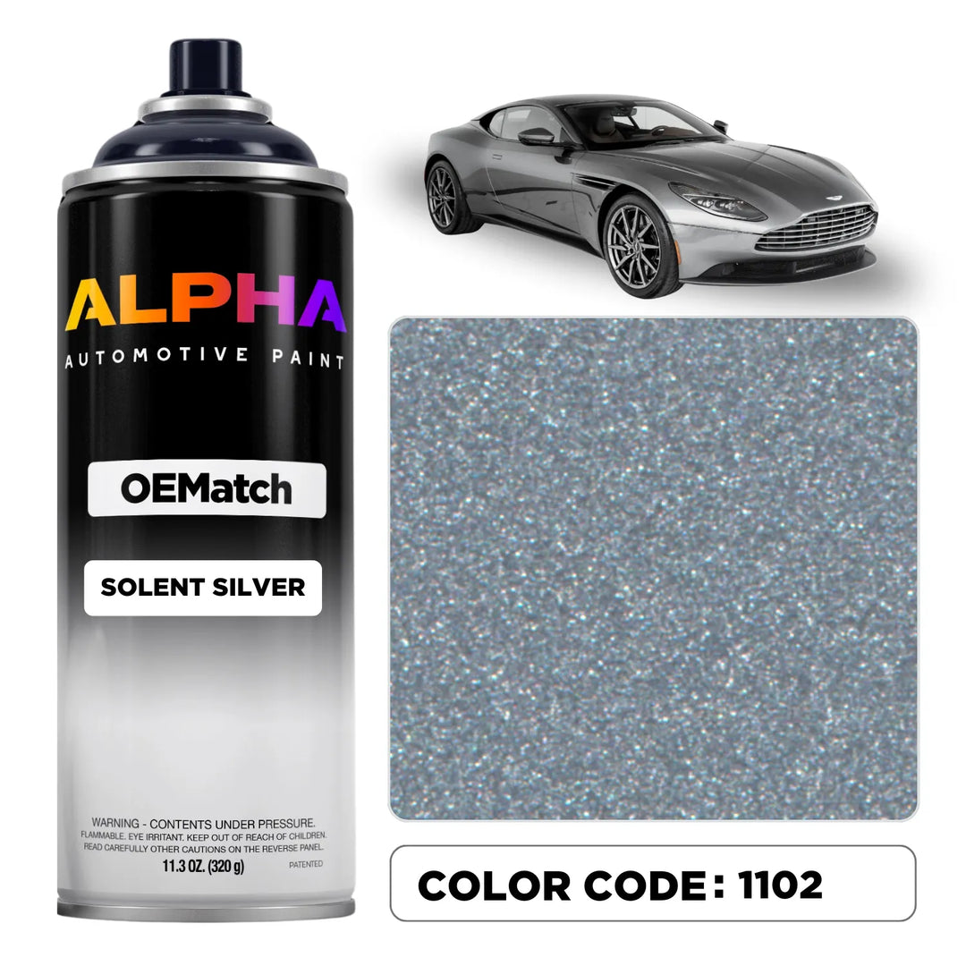 ASTON MARTIN SOLENT SILVER M. 1102 | OEMatch Spray Can