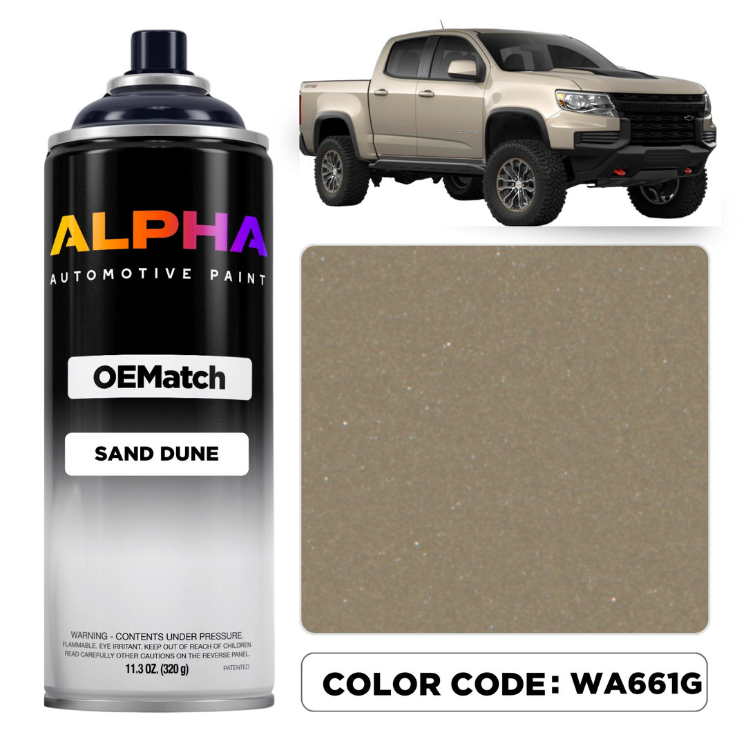 GEN. MOTORS USA SAND DUNE 1 M. WA661G | OEMatch Spray Can