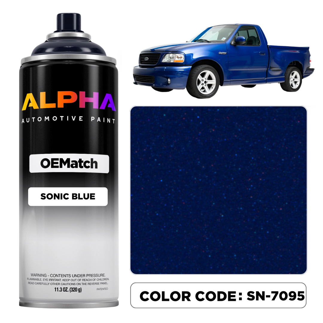 FORD USA SONIC BLUE P. M. SN-7095 | OEMatch Spray Can