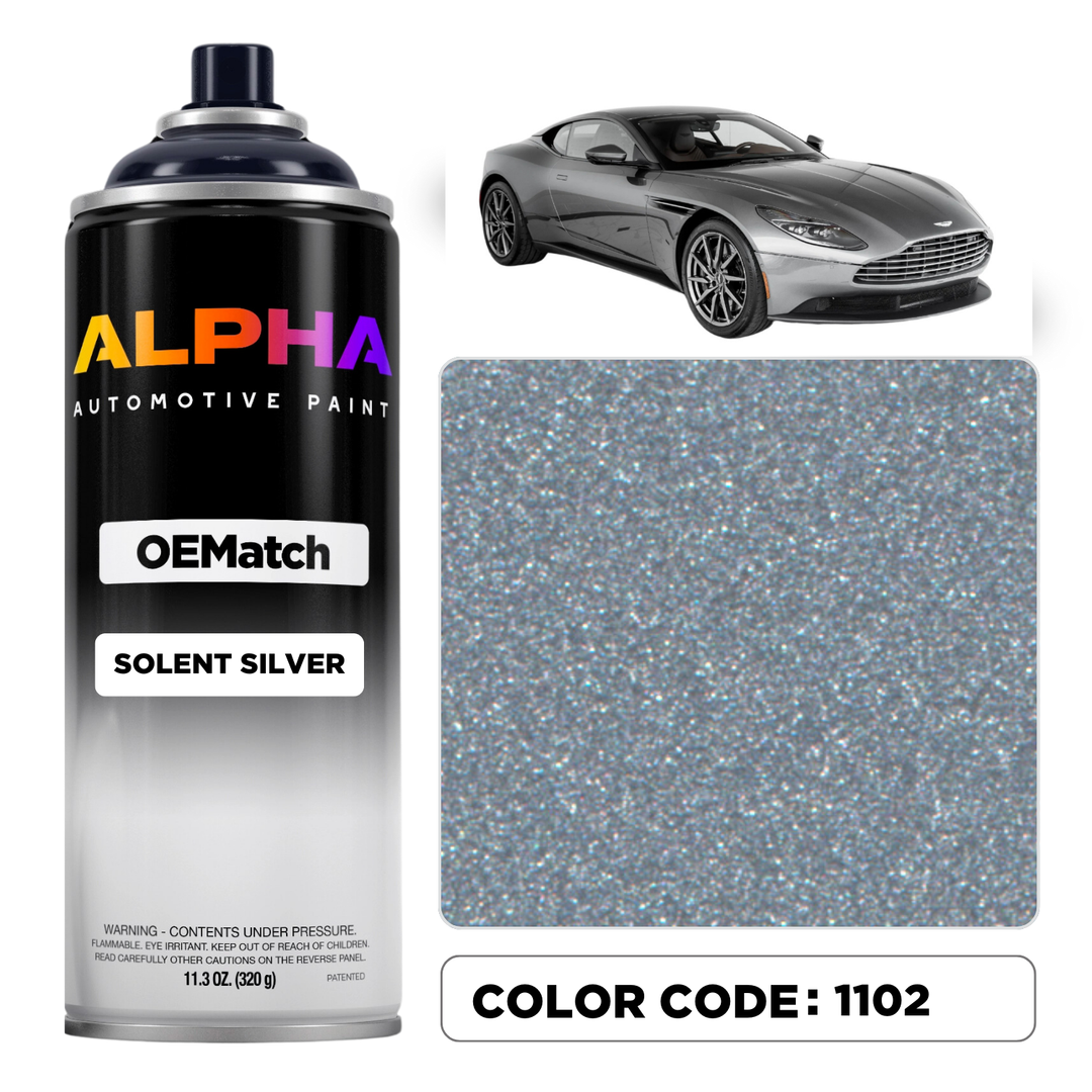 ASTON MARTIN SOLENT SILVER M. 1102 | OEMatch Spray Can