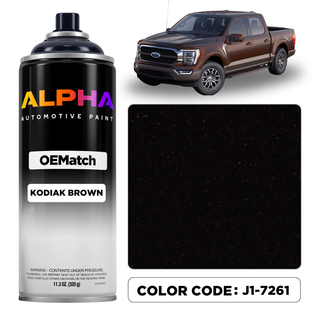 FORD USA KODIAK BROWN M. J1-7261 | OEMatch Spray Can