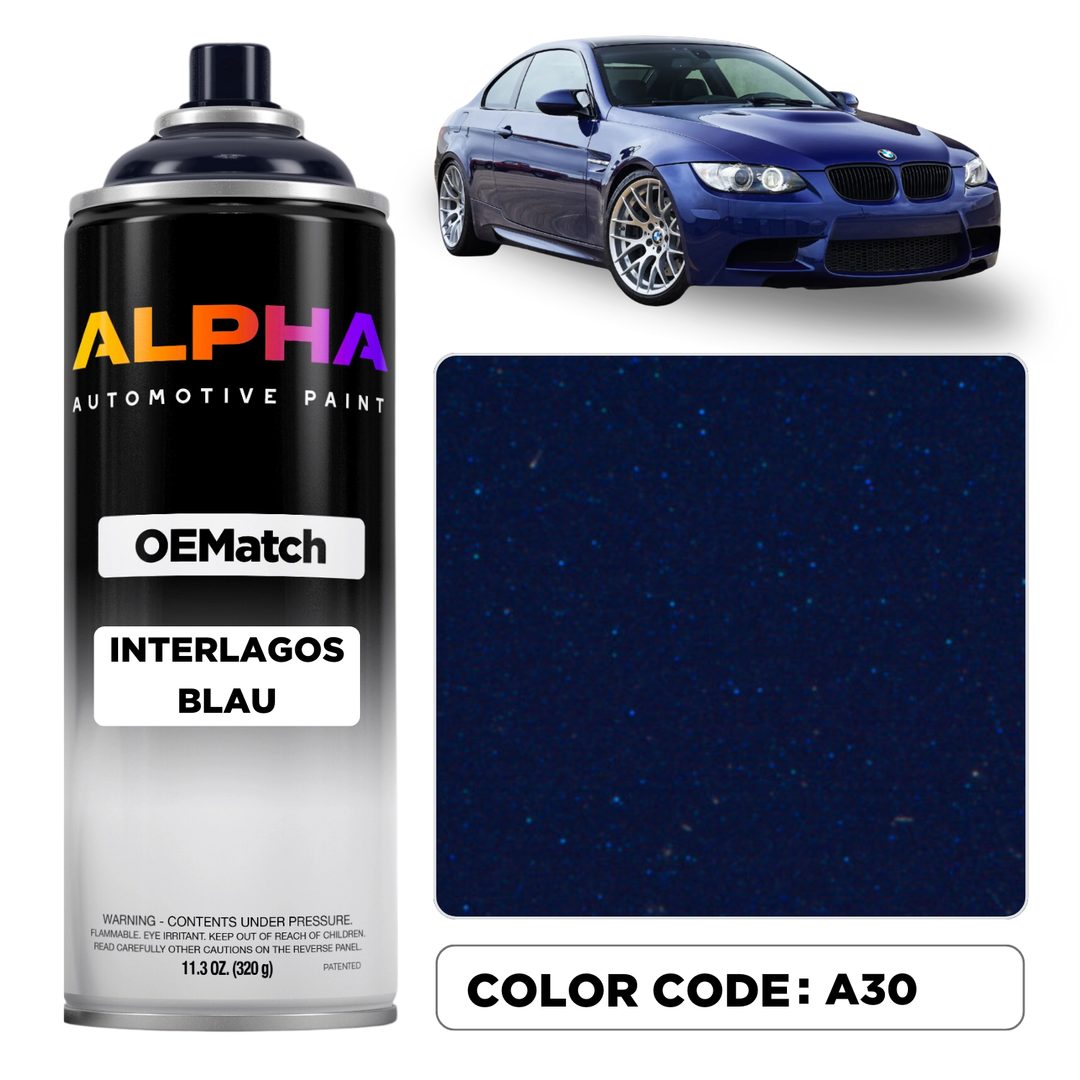 BMW INTERLAGOS BLAU M. A30 | OEMatch Spray Can