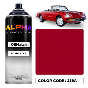 ALFA ROMEO ROSSO ALFA 289A | OEMatch Spray Can