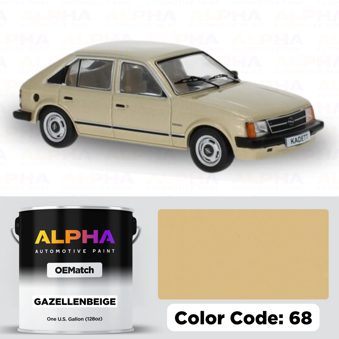 OPEL GAZELLENBEIGE 68 / 428 | OEMatch Basecoat