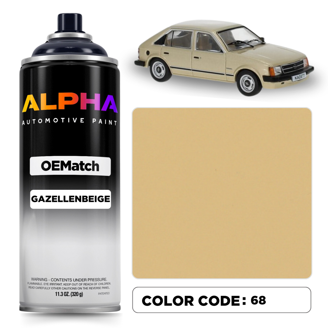 OPEL GAZELLENBEIGE 68 / 428 | OEMatch Spray Can