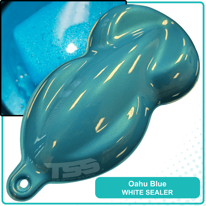 Oahu Blue Paint Basecoat - The Spray Source - Alpha Pigments